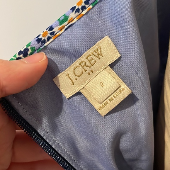 J. Crew Floral Dress Size 2 - Picture 3 of 3